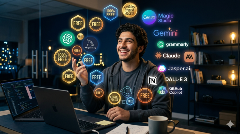أدوات الذكاء الاصطناعي المجانية للطلاب