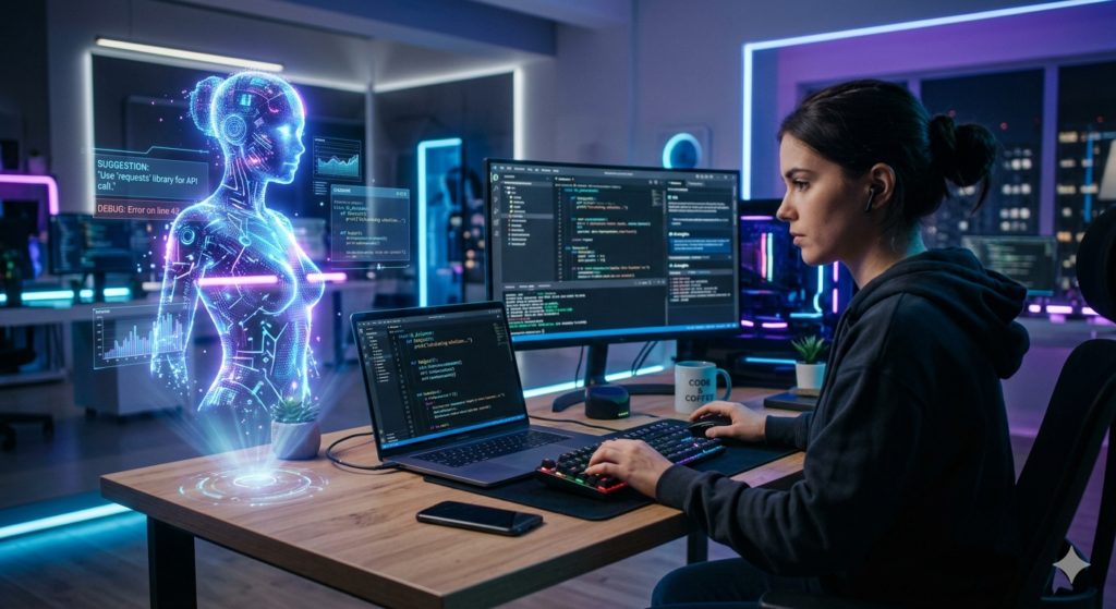 كيف تتعلم البرمجة بسرعة بمساعدة الذكاء الاصطناعي